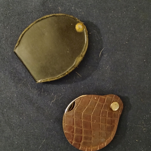 Vintage 40s-50s Magnifying Glass Set with Leather Cases - Picture 3 of 4